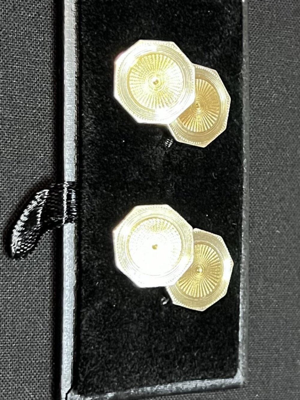 Antique 14k Gold Cuff Links